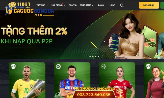 Chinh phục kèo ngon với nhà cái 11BET xanh chín số 1 11BET hoạt động hợp pháp dưới sự cấp phép của Philippines